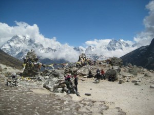 Everest Memorials Photo credit: Michael Allen